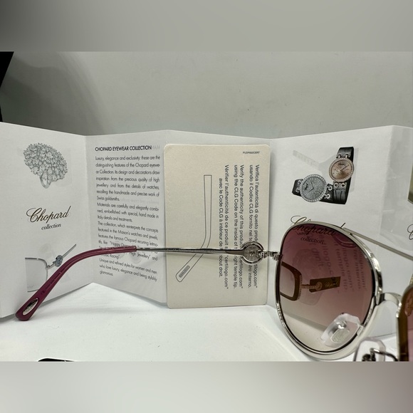 🏆Chopard Red Carpet 🎯  SCB23S‼️ Size 62-12-135 made in Italy 🇮🇹 . - Picture 15 of 16